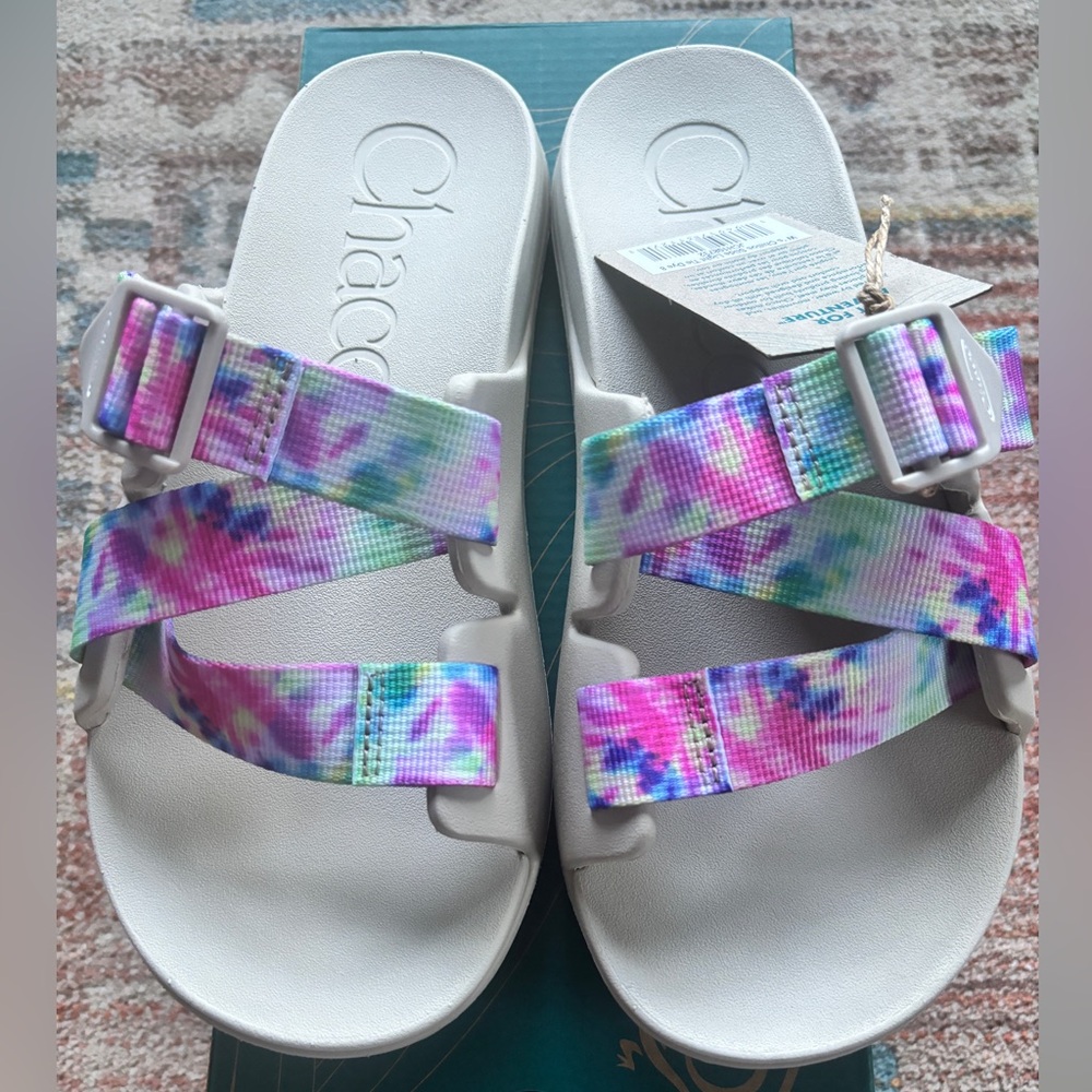 Women’s Chaco Chillos Slide Sandal Tie Dye